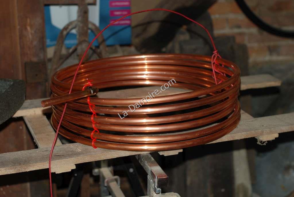 Separation and support of individual copper coils